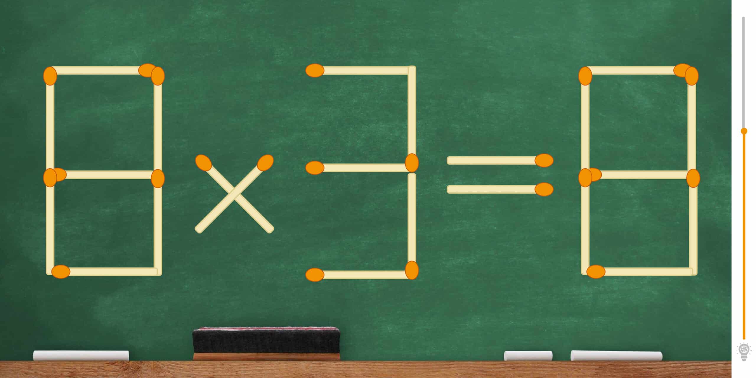 Énigme mathématique : Êtes-vous assez vif pour relever ce défi en moins de 30 secondes en supprimant juste 2 allumettes ?