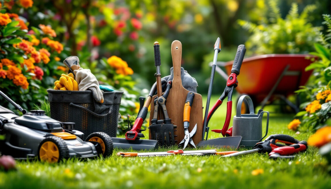 découvrez les équipements indispensables pour entretenir efficacement votre espace extérieur et garder un jardin impeccable toute l'année.