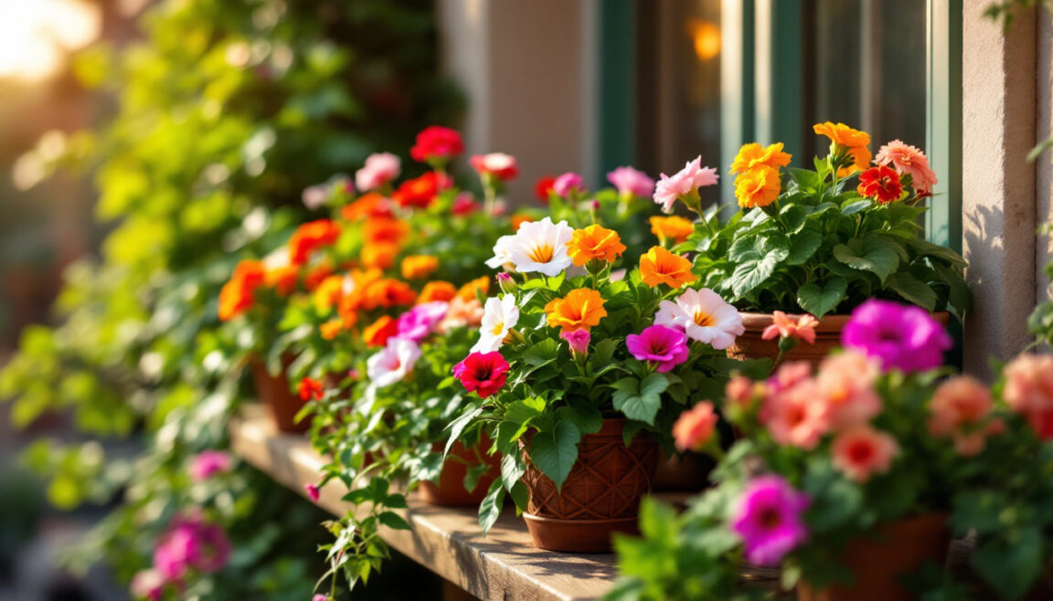 découvrez les fleurs faciles à cultiver pour embellir votre balcon et profiter d'un espace coloré et accueillant toute l'année.