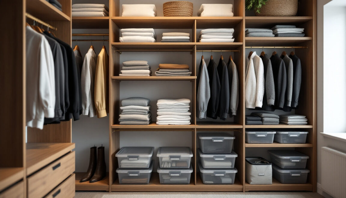 découvrez des solutions pratiques et efficaces pour organiser un placard encombré, optimiser l'espace et retrouver facilement vos affaires.