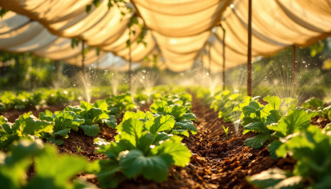 découvrez des astuces efficaces pour protéger votre potager des fortes chaleurs et assurer une récolte abondante malgré la chaleur estivale.