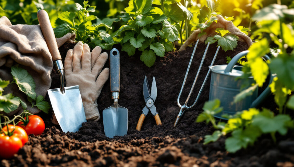 découvrez les équipements essentiels pour entretenir efficacement votre potager et favoriser la croissance de vos légumes et plantes.