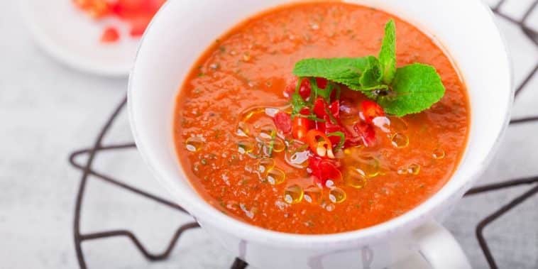 gaspacho au barbecue