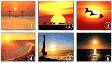 test de personnalité coucher de soleil
