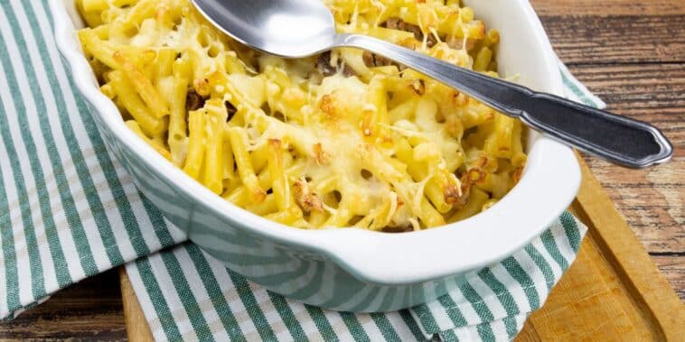 gratin de pate au thon