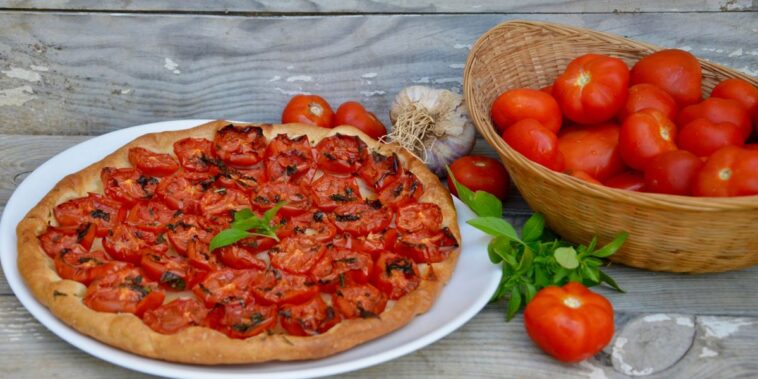Tarte à la tomate