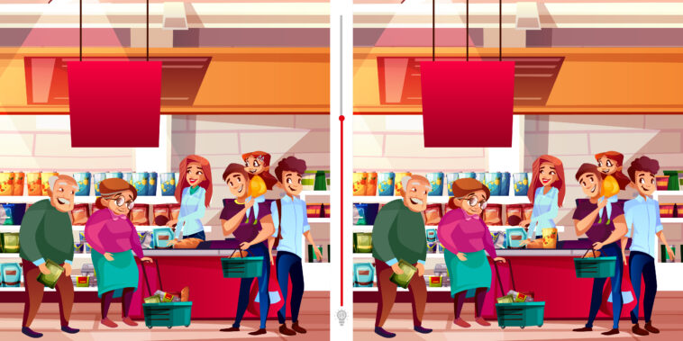 Défi visuel : Relevez le jeu des différences et trouvez les 12 disparités entre les deux images en moins de 45 secondes !