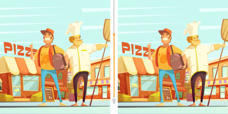 Défi visuel : Testez votre agilité visuelle et trouvez les 5 différences entre ces 2 images en moins de 10 secondes !