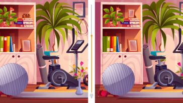 Défi visuel : Trouvez les 5 différences entre les deux images en Moins de 25 secondes !