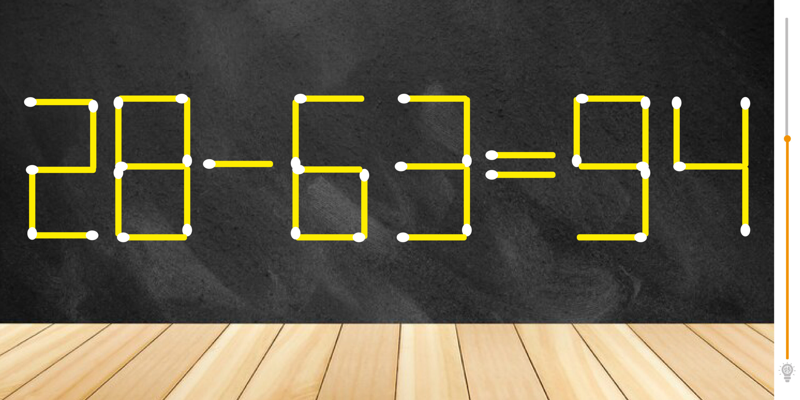 Énigme mathématique : Testez votre QI en moins de 40 secondes en déplaçant seulement 2 allumettes !