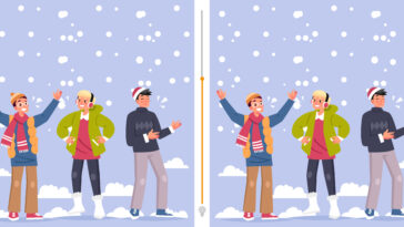 Défi visuel : Trouvez Les 5 différences entre ces deux images en moins de 25 secondes !