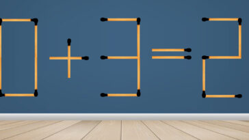 ﻿Énigme mathématique : Testez votre QI en déplaçant juste 1 allumette pour résoudre ce casse-tête !