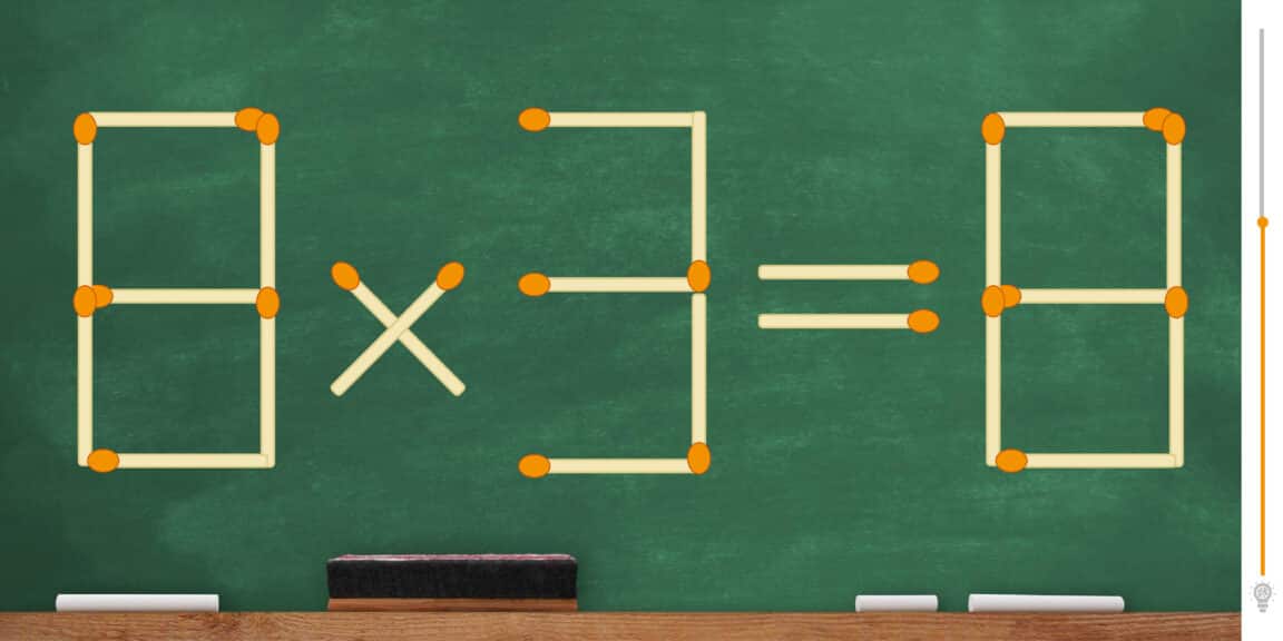 Énigme mathématique : Êtes-vous assez vif pour relever ce défi en moins de 30 secondes en supprimant juste 2 allumettes  ?