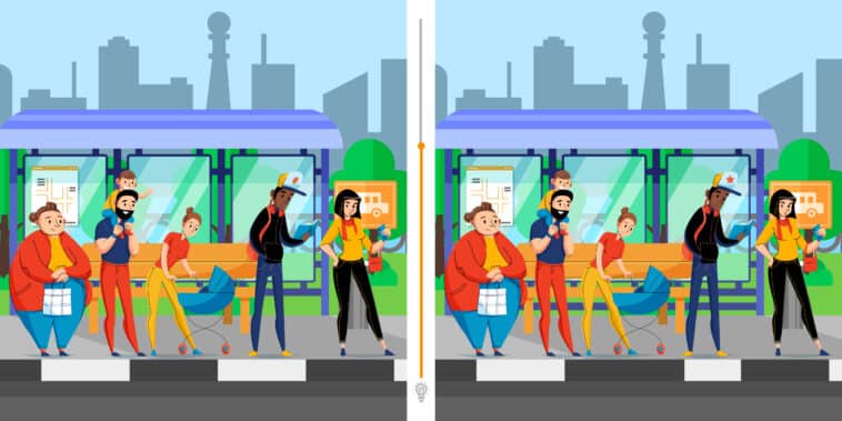 Jeu des différences : Relevez le défi ultime de l'observation en repérant 5 différences, en moins de 20 secondes !