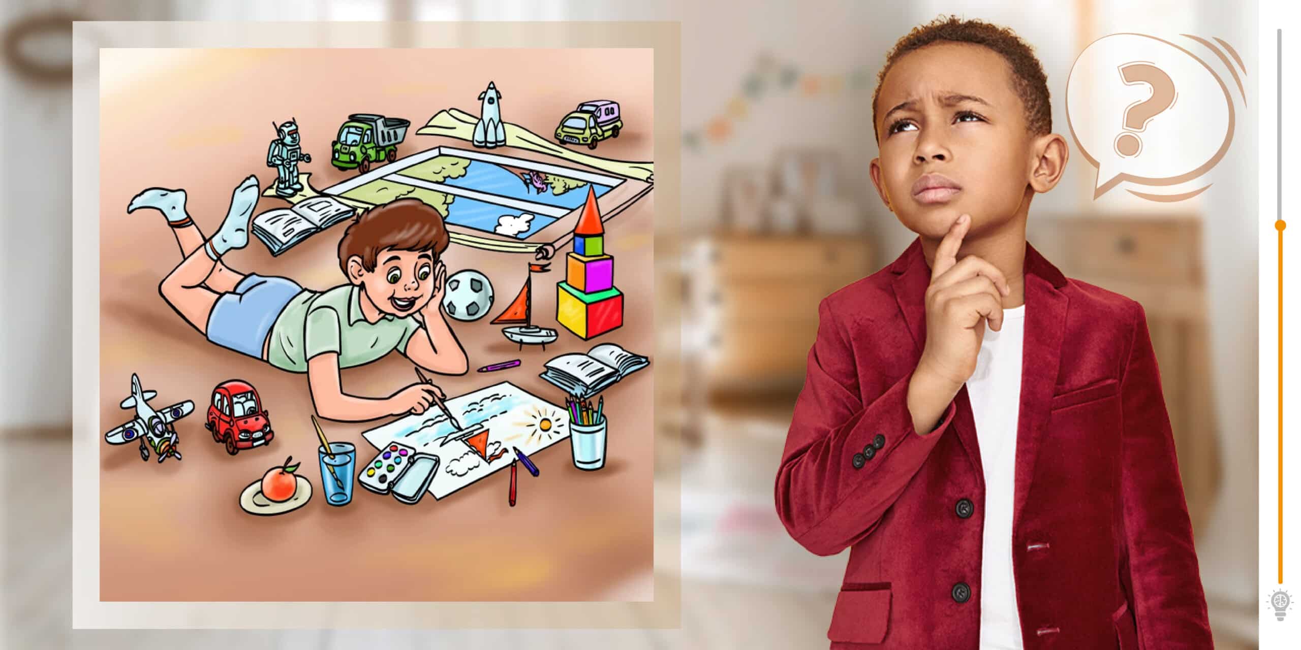 Défi visuel : saurez-vous détecter l'erreur subtile dans cette image d'un enfant concentré sur son dessin en moins de 30 secondes ? Mettez à l'épreuve votre sens du détail !
