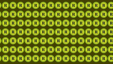 Jeu d'observation : relevez le défi captivant et mettez à l'épreuve votre acuité visuelle en trouvant l'intrus dissimulé parmi les lettres R, et cela en moins de 25 secondes !