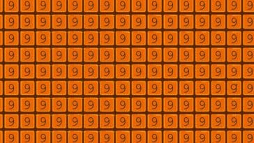 Défi visuel : mettez à l'épreuve votre acuité et rapidité en décelant l'intrus caché parmi les chiffres 9 ! Relevez le challenge captivant en moins de 15 secondes !
