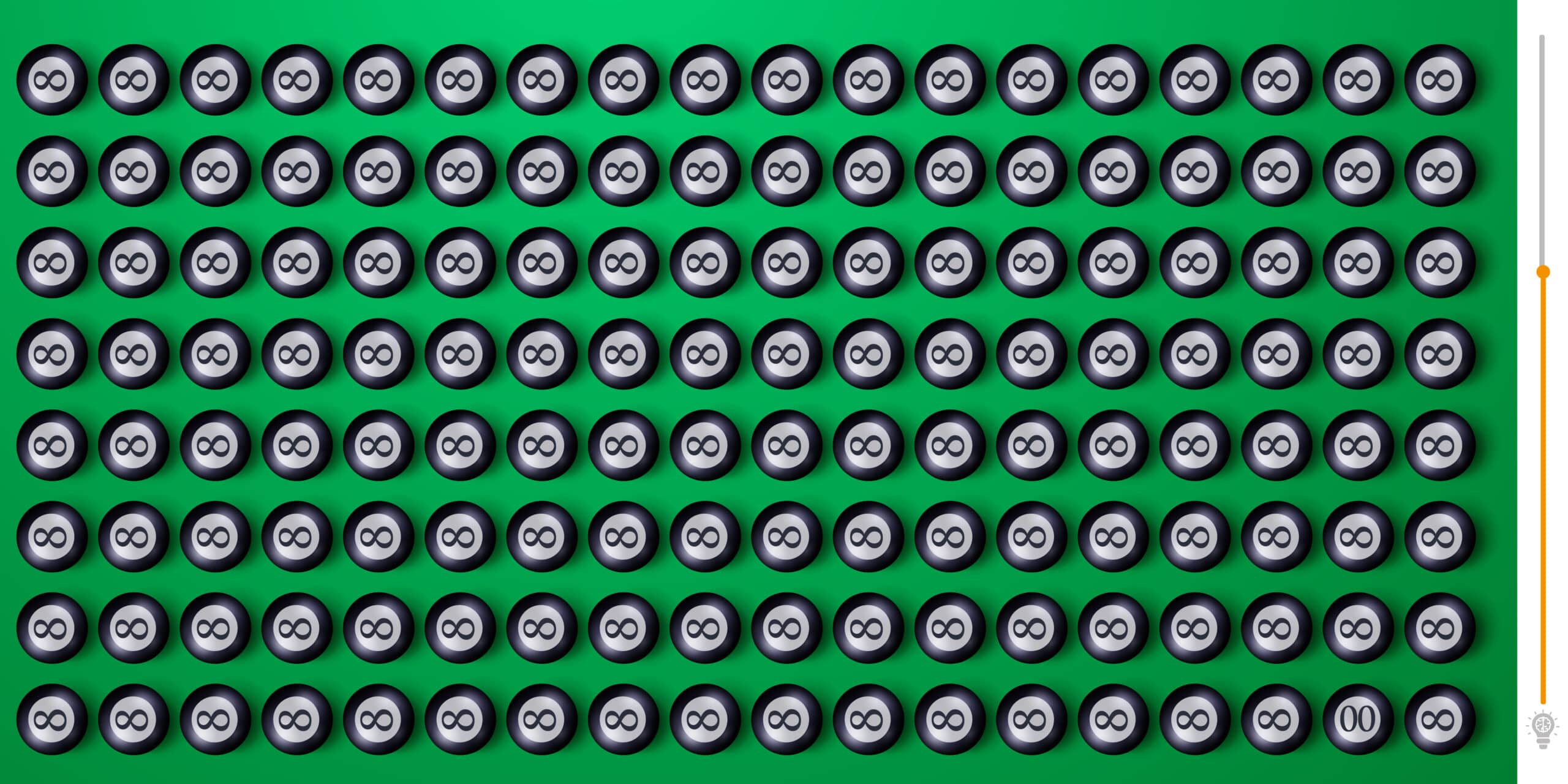 Défi visuel : relevez le challenge et découvrez l'intrus caché parmi les boules de billard noires en moins de 30 secondes !