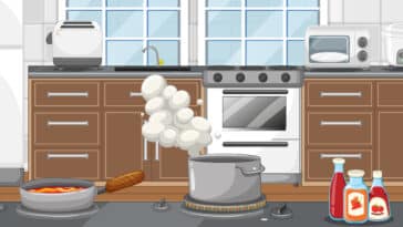 Jeu d'observation : Saurez-vous détecter l'anomalie cachée dans cette cuisine moderne ? Relevez le challenge et découvrez ce qui cloche ici !