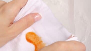 Comment enlever une tache de sauce tomate ?