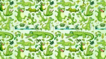 Défi visuel : saurez-vous repérer l'intrus qui se cache astucieusement parmi les crocodiles en moins de 20 secondes ?