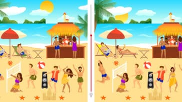 Défi visuel : saurez-vous repérer les 3 différences entre ces deux images paradisiaques de plage en moins de 25 secondes ? Mettez à l'épreuve votre sens du détail !