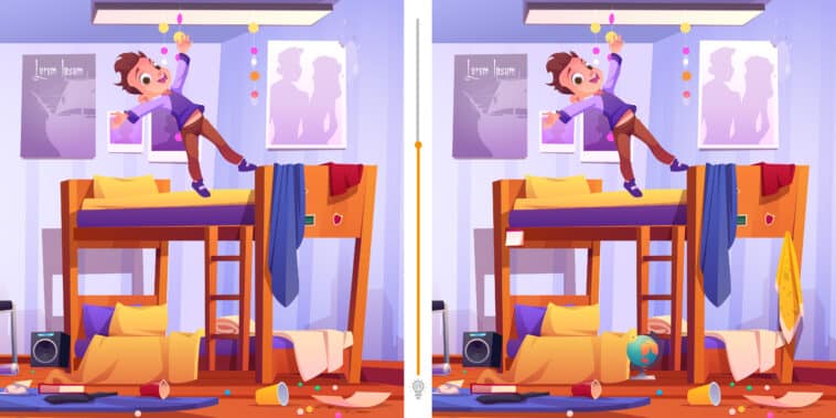 Défi visuel : trouvez les 3 différences en un éclair ! Montrez votre talent d'observation et relevez le challenge en moins de 6 secondes !
