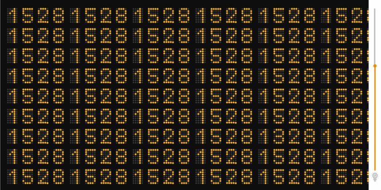Défi visuel  : saurez-vous détecter l'intrus parmi les chiffres 1528 en  moins de 10 secondes ?