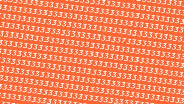 Défi visuel : relevez le challenge ultime et découvrez l'intrus caché parmi les chiffres 3 en moins de 8 secondes !