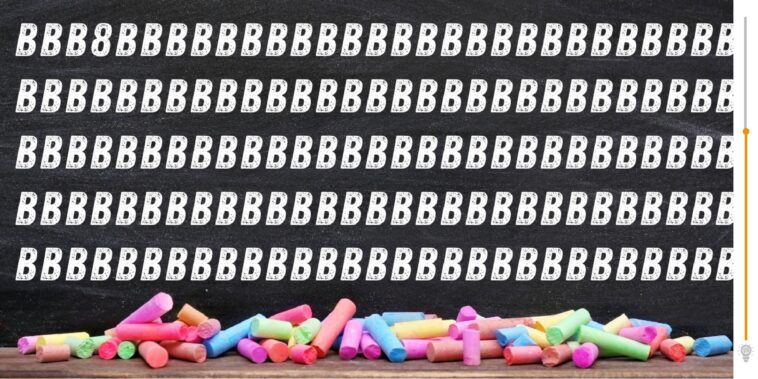 Défi visuel : saurez-vous débusquer l'intrus caché parmi les lettres B en moins de 10 secondes ?
