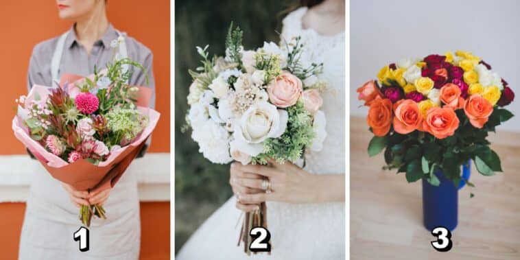 Test de personnalité : Quel bouquet de fleurs vous correspond ? Choisissez parmi ces 3 bouquets et révélez les secrets de votre vie amoureuse !