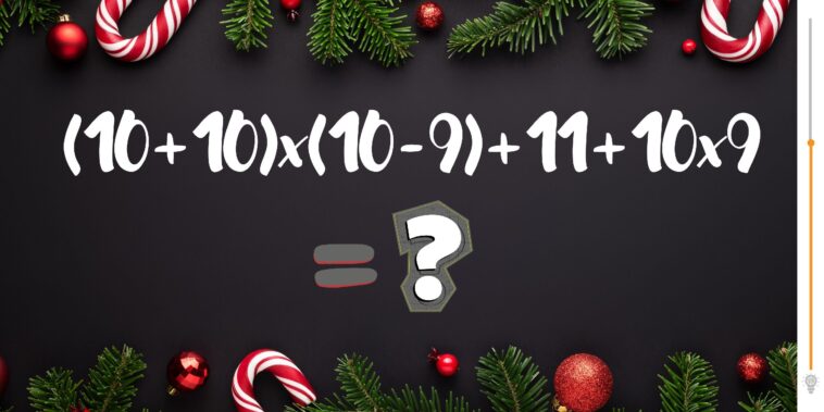 Défi mathématique : Montrez votre éclat d'esprit en résolvant cette équation en moins de 20 secondes !