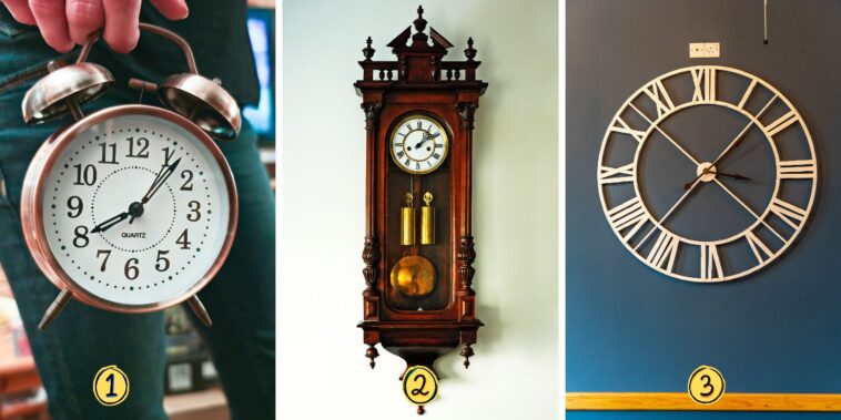 Test de personnalité : Quelle horloge vous attire le plus ? Votre choix révèle si vous êtes maître de l'intuition ou de la logique. Les résultats sont surprenants !