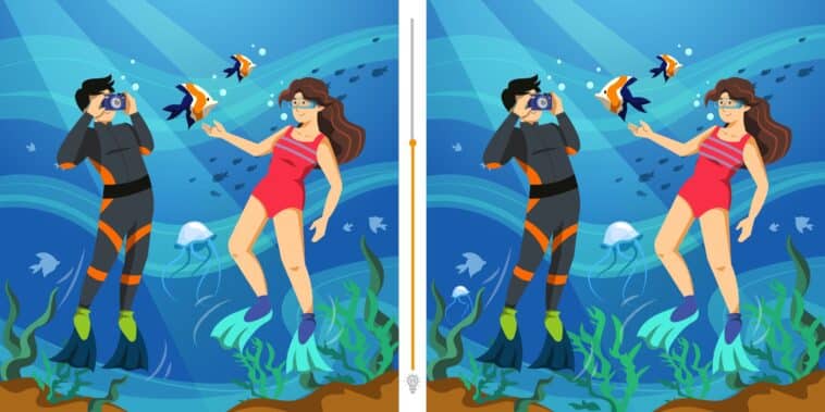 Défi visuel : plongez dans l'aventure et repérez les 4 différences cachées dans ces images captivantes en moins de 15 secondes ?