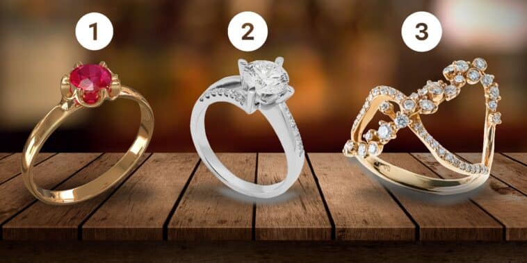 Test de personnalité : Quelle bague de fiançailles vous révèle ? Choisissez parmi ces 3 modèles et découvrez les secrets de votre caractère !