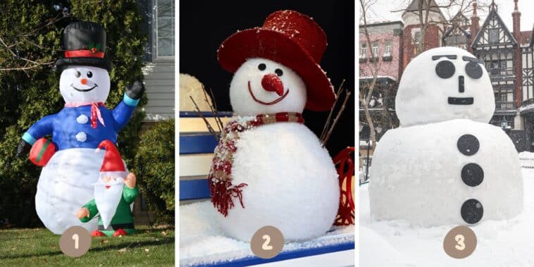 Test de personnalité : Quel bonhomme de neige êtes-vous ? Compassion, affirmation ou détachement - Découvrez votre trait dominant en choisissant votre favori dans l'image !