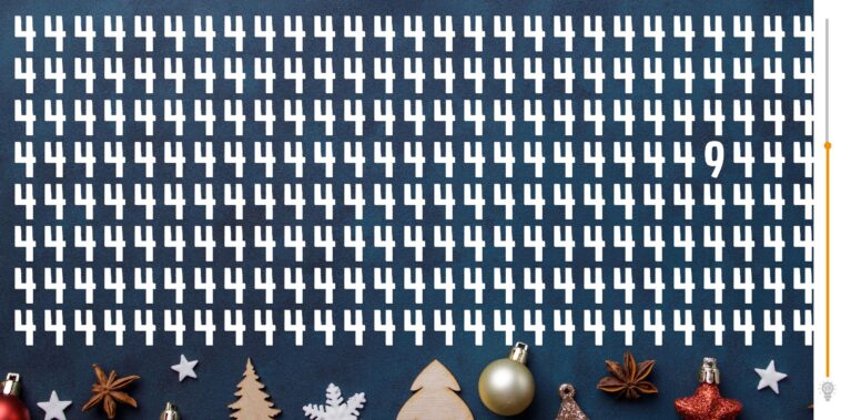 Défi visuel : saurez-vous relever le challenge ultime en moins de 5 secondes ? Trouvez l'intrus caché parmi les multiples chiffres 4 qui testera votre attention et rapidité !