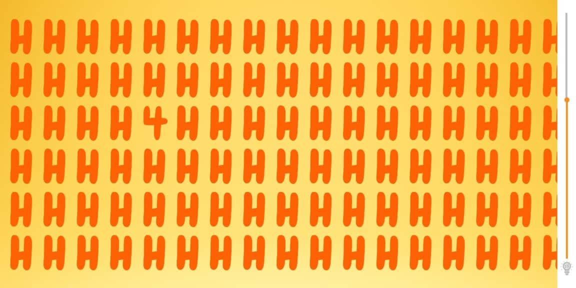 Défi visuel : saurez-vous repérer l'intrus astucieusement caché parmi les lettres H en moins de 5 secondes ? Mettez à l'épreuve votre acuité et votre rapidité d'observation !