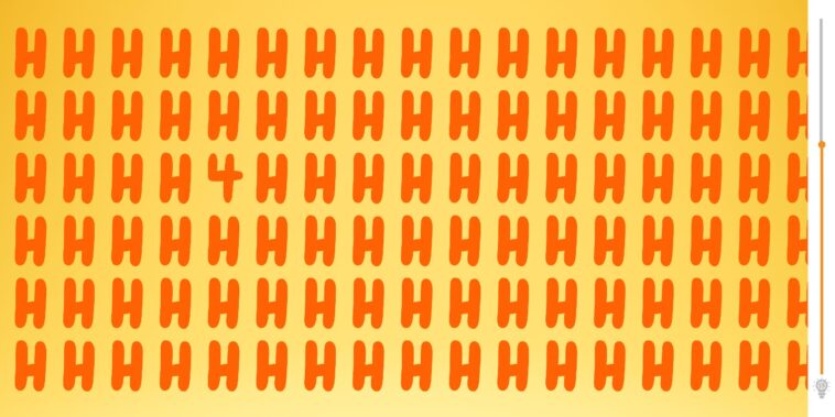 Défi visuel : saurez-vous repérer l'intrus astucieusement caché parmi les lettres H en moins de 5 secondes ? Mettez à l'épreuve votre acuité et votre rapidité d'observation !