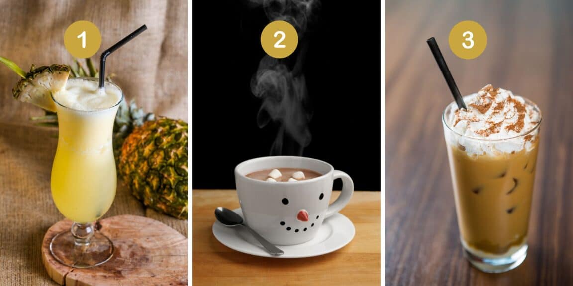 Test de personnalité : Êtes-vous visionnaire, débrouillard ou réfléchi ? Révélez votre profil en choisissant parmi ces 3 boissons !