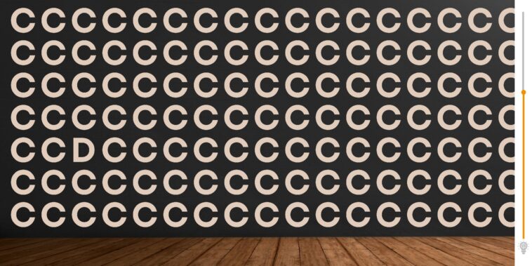 Défi visuel : saurez-vous débusquer l'intrus parmi les lettres C en un clin d'œil ? Relevez le challenge en moins de 5 secondes et testez votre acuité visuelle !