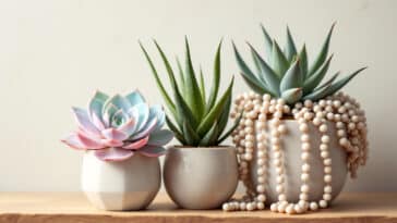 découvrez trois variétés de plantes grasses incontournables pour embellir votre intérieur, faciles à entretenir et toujours belles. apportez une touche verte et vive à votre maison avec ces succulentes qui ne vous décevront jamais.