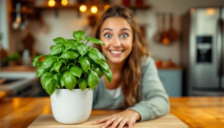 découvrez comment conserver votre basilic du supermarché grâce à une technique étonnante qui prolonge sa durée de vie. ne laissez plus vos herbes aromatiques se faner et savourez des plats toujours frais et parfumés !