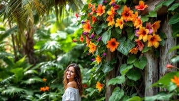découvrez la thunbergia, une plante grimpante tropicale élégante et colorée, idéale pour embellir vos jardins et terrasses. apprenez à l'entretenir pour profiter de sa floraison spectaculaire et apporter une touche de fraîcheur à votre espace extérieur.