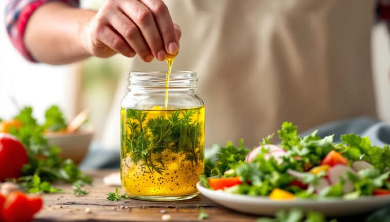 découvrez notre mélange fait maison qui transforme vos salades printanières en de véritables délices ! éveillez vos papilles avec des saveurs fraîches et harmonieuses, parfaites pour le printemps.