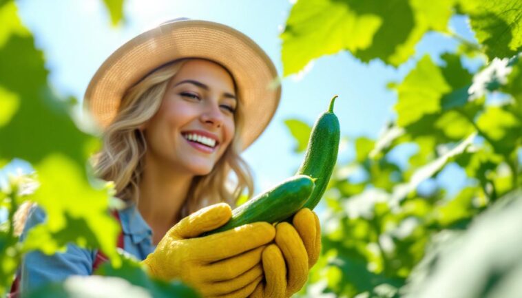 découvrez comment protéger vos concombres lors des périodes de canicule grâce à une méthode simple et efficace. assurez des récoltes juteuses et savoureuses tout l'été tout en garantissant la santé de vos plantes.