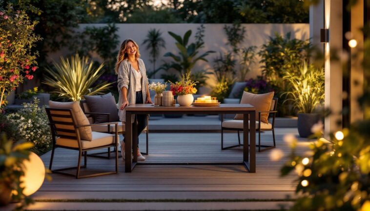 profitez de notre offre exceptionnelle sur un salon de jardin complet chez auchan ! ne manquez pas cette occasion de sublimer votre extérieur, mais dépêchez-vous, cette promotion est limitée dans le temps !