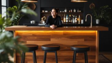 profitez d'une offre exceptionnelle chez alinéa : ensemble bar naturel en acacia avec 2 tabourets à -60 %. apportez une touche de chaleur et d'élégance à votre intérieur avec ce mobilier tendance et durable. offre à ne pas manquer !