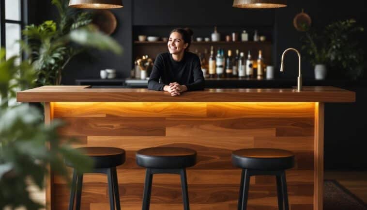 profitez d'une offre exceptionnelle chez alinéa : ensemble bar naturel en acacia avec 2 tabourets à -60 %. apportez une touche de chaleur et d'élégance à votre intérieur avec ce mobilier tendance et durable. offre à ne pas manquer !