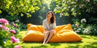 profitez d'un confort optimal dans votre jardin grâce à ce grand coussin extérieur, actuellement à -30 % chez truffaut. offrez-vous une pause détente à prix réduit !